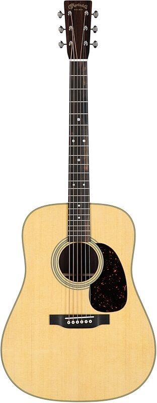 Martin D-28 Reimagined Dreadnought Acoustic Guitar (with Case), Natural, Serial Number M2880302, Full Straight Front