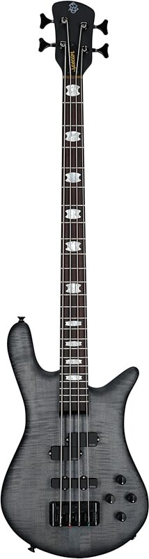 Spector Euro4 LX Electric Bass (with Gig Bag), Black Stain Matte, Serial Number 211NB21771, Full Straight Front