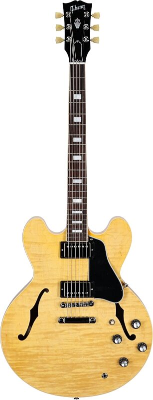 Gibson ES-335 Figured Electric Guitar (with Case), Antique Natural, Serial Number 218040184, Full Straight Front