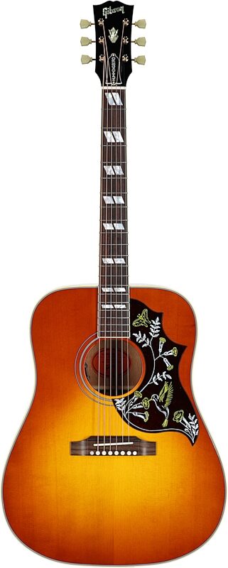 Gibson Hummingbird Original Acoustic-Electric Guitar (with Case), Heritage Cherry Sunburst, Serial Number 22334066, Full Straight Front