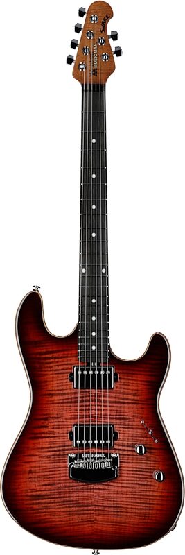 Ernie Ball Music Man Sabre Electric Guitar (with Case), Backdraft, Serial Number H07704, Full Straight Front