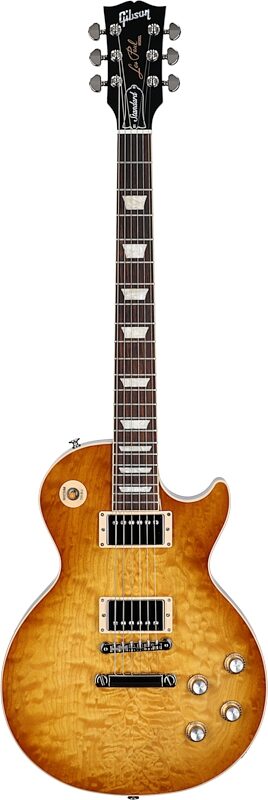 Gibson Exclusive Les Paul Standard 60s AAA Electric Guitar, Quilted Honeyburst, Serial Number 225040020, Full Straight Front