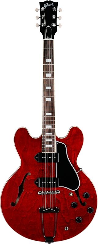 Gibson ES-330 Hollow Body Electric Guitar (with Case), Sixties Cherry, Serial Number 223640224, Full Straight Front