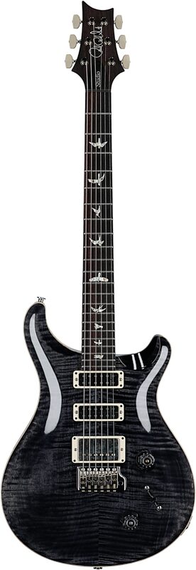 PRS Paul Reed Smith Studio Electric Guitar (with Case), Gray Black, Serial Number 0387363, Full Straight Front