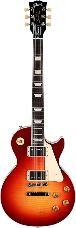 Gibson Les Paul Standard '50s Electric Guitar (with Case), Heritage Cherry Sunburst, Serial Number 230240117, Full Straight Front