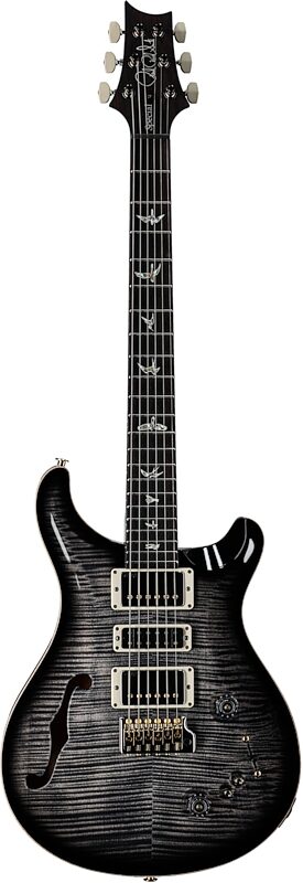 PRS Paul Reed Smith Special Semi-Hollow LTD 10-Top Electric Guitar (with Case), Charcoal Burst, Serial Number 0395984, Full Straight Front