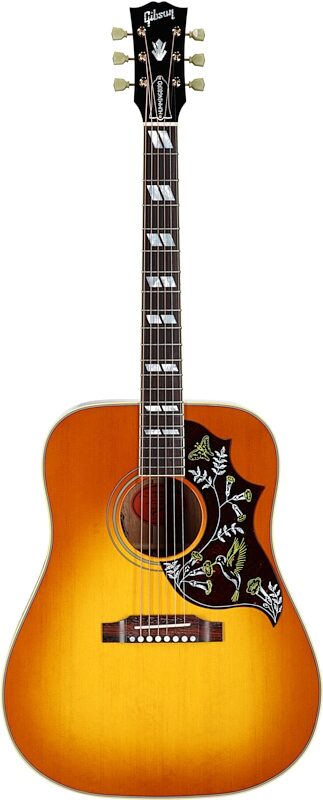 Gibson Hummingbird Original Acoustic-Electric Guitar (with Case), Heritage Cherry Sunburst, Serial Number 23094018, Full Straight Front