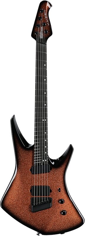 Ernie Ball Music Man Kaizen 6 Electric Guitar (with Case), Ember Burst, Serial Number S09625, Full Straight Front