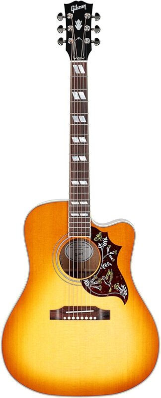 Gibson Hummingbird Standard Acoustic-Electric Guitar (with Case), Heritage Cherry Sunburst, Serial Number 23414098, Full Straight Front
