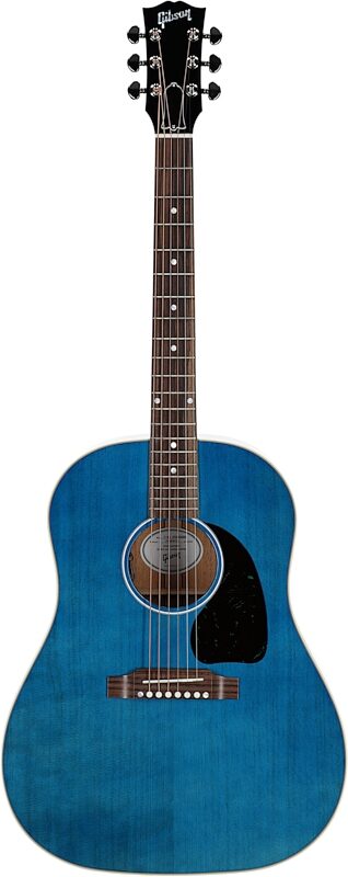 Gibson Limited Edition J-45 Standard Acoustic-Electric Guitar (with Case), Bluebonnet, Serial Number 23384016, Full Straight Front