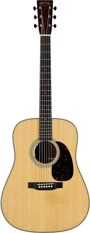 Martin HD-28E LRB Acoustic-Electric Guitar (with Case), Natural, Serial Number M2919057, Full Straight Front