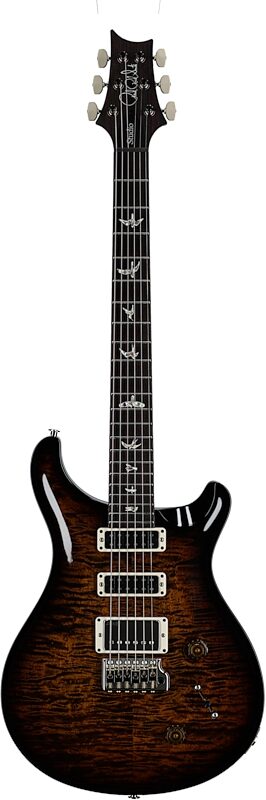 PRS Paul Reed Smith Studio Electric Guitar (with Case), Black Gold Burst, Serial Number 0392953, Full Straight Front