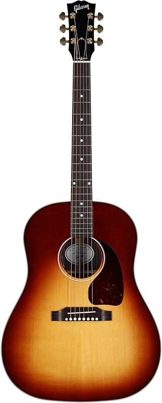 Gibson J-45 Standard Rosewood Acoustic-Electric Guitar (with Case), Rosewood Burst, Serial Number 23184053, Full Straight Front