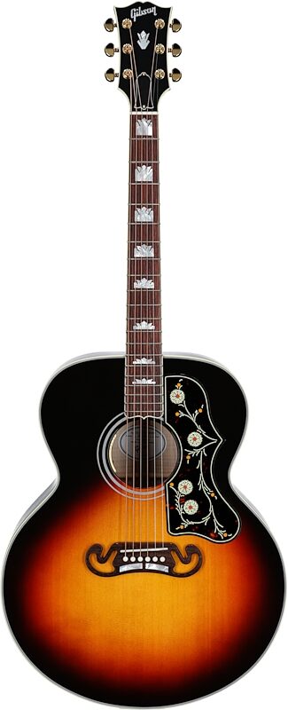 Gibson SJ-200 Standard Maple Jumbo Acoustic-Electric Guitar (with Case), Tri-Burst, Serial Number 20085063, Full Straight Front
