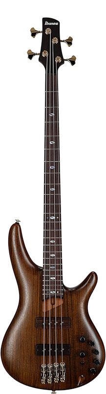 Ibanez SR5500 Prestige Electric Bass (with Case), Mocha Flat, Serial Number F2434042, Full Straight Front