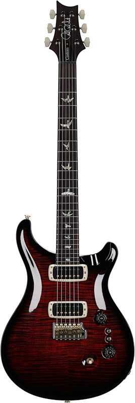 PRS Paul Reed Smith Custom 24-08 10-Top Pattern Thin Electric Guitar (with Case), Fire Smokeburst, Serial Number 0391795, Full Straight Front