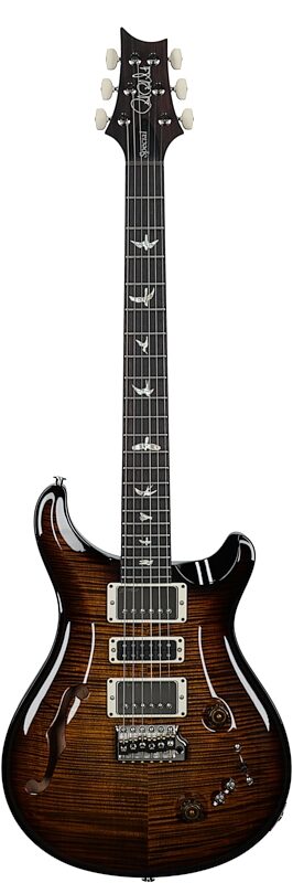 PRS Paul Reed Smith Special Semi-Hollowbody Electric Guitar (with Case), Black Gold Burst, Serial Number 0398850, Full Straight Front