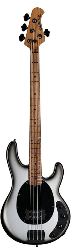 Ernie Ball Music Man StingRay Special Electric Bass (with Mono Case), Black Rock, Serial Number K06535, Full Straight Front
