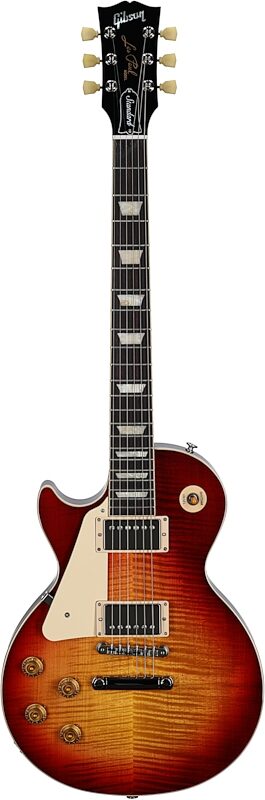 Gibson Les Paul Standard '50s Electric Guitar, Left-Handed (with Case), Heritage Cherry Sunburst, Serial Number 234540104, Full Straight Front