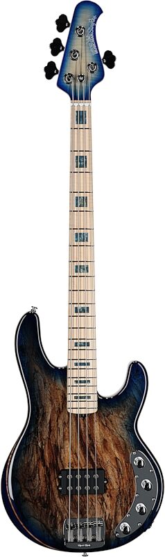 Ernie Ball Music Man BFR StingRay Special Electric Bass, Paua Blue, Serial Number F93768, Full Straight Front