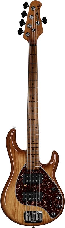 Ernie Ball Music Man StingRay 5 Special HH Electric Bass (with Case), Hot Honey, Serial Number K06091, Full Straight Front