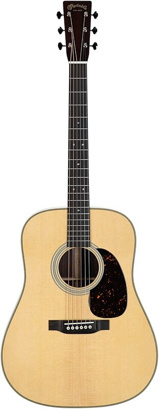 Martin HD-28-v2 Acoustic Guitar (with Case), Natural, Serial Number M2936776, Full Straight Front