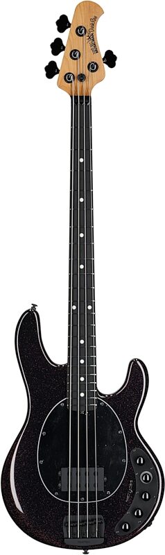 Ernie Ball Music Man DarkRay Electric Bass (with Mono Soft Case), Dark Rainbow, Serial Number S12002, Full Straight Front