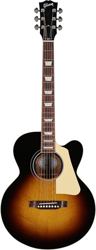 Gibson Les Paul Parlor Acoustic-Electric Guitar (with Case), Vintage Sunburst, Serial Number 20735014, Full Straight Front