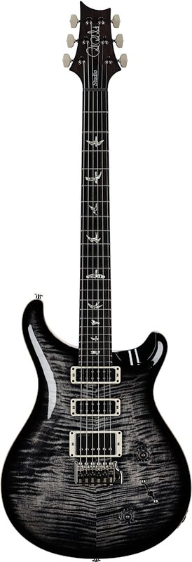 PRS Paul Reed Smith Studio Electric Guitar (with Case), Charcoal Burst, Serial Number 0401479, Full Straight Front
