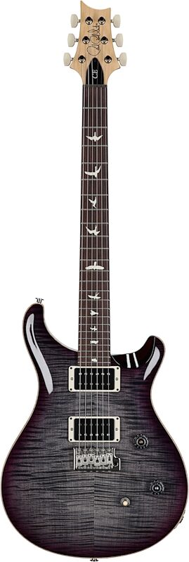 PRS Paul Reed Smith CE24 Electric Guitar (with Gig Bag), Faded Gray Black Purple Burst, Serial Number 0402518, Full Straight Front