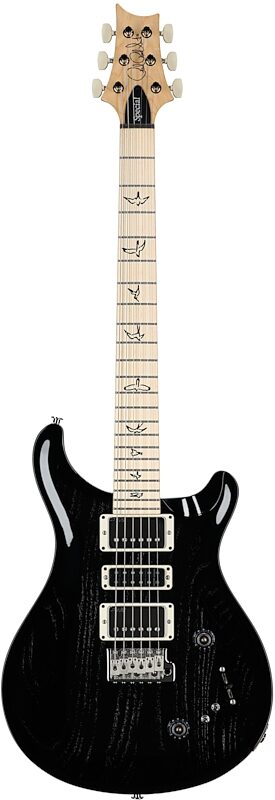 PRS Paul Reed Smith Swamp Ash Special Maple Electric Guitar (with Gig Bag), Black Doghair, Serial Number 0404781, Full Straight Front