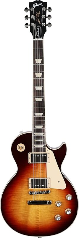Gibson Exclusive '60s Les Paul Standard AAA Flame Top Electric Guitar (with Case), Bourbon Burst, Serial Number 235240116, Full Straight Front