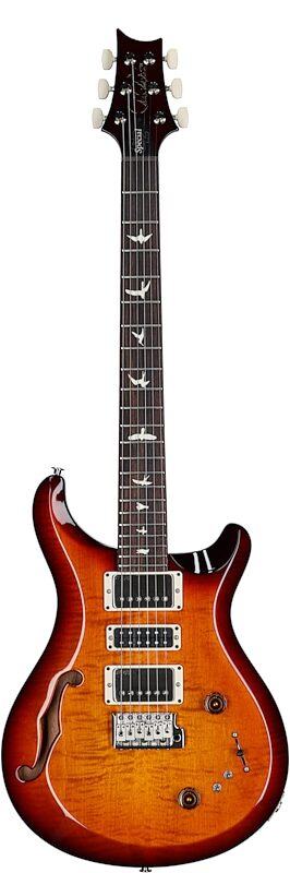 PRS Paul Reed Smith S2 Special Semi-Hollow Electric Guitar (with Gig Bag), Dark Cherry Sunburst, Serial Number S2080898, Full Straight Front