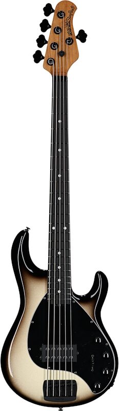 Ernie Ball Music Man StingRay 5 Special Electric Bass, 5-String (with Case), Brulee, Ebony Fretboard, Serial Number K07626, Full Straight Front