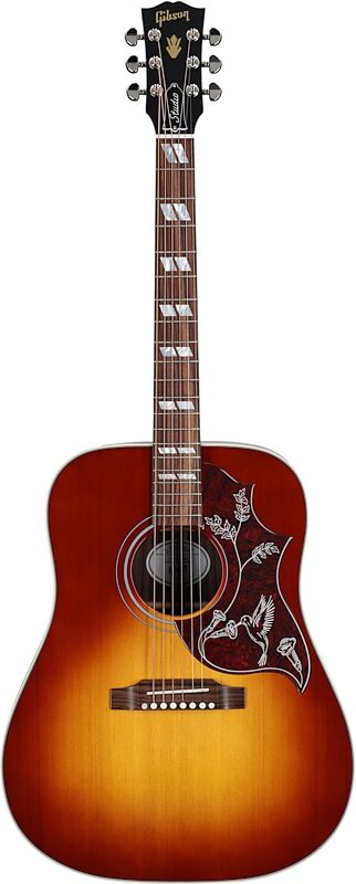 Gibson Hummingbird Studio Rosewood Acoustic-Electric Guitar, Rosewood Burst, Serial Number 21155068, Full Straight Front
