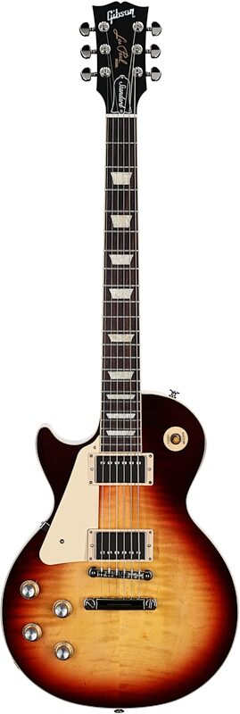 Gibson Les Paul Standard '60s Electric Guitar, Left-Handed (with Case), Bourbon Burst, Serial Number 211950305, Full Straight Front