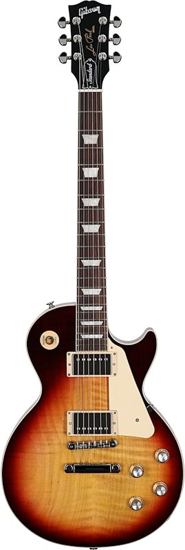 Gibson Exclusive '60s Les Paul Standard AAA Flame Top Electric Guitar (with Case), Bourbon Burst, Serial Number 234840173, Full Straight Front