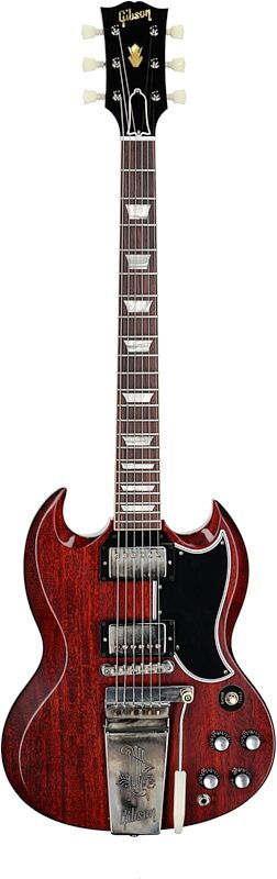Gibson Custom Shop 1964 SG Standard Maestro Vibrola VOS, (with case), Cherry, Serial Number 502314, Full Straight Front
