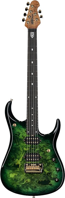 Ernie Ball Music Man JP15 BFR Electric Guitar (with Case), Toxic Sludge, Serial Number G91718, Full Straight Front