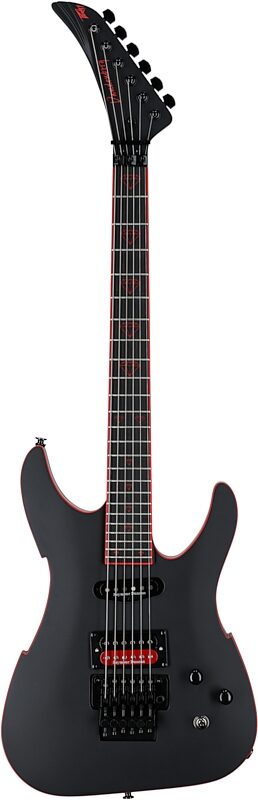 Peavey Vandenberg Electric Guitar (with Case), Matte Black, Serial Number 0ARCFA2000120, Full Straight Front