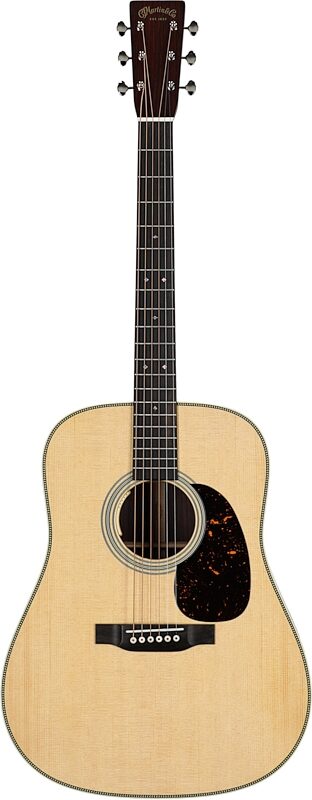 Martin HD-28E LRB Acoustic-Electric Guitar (with Case), Natural, Serial Number M2959692, Full Straight Front