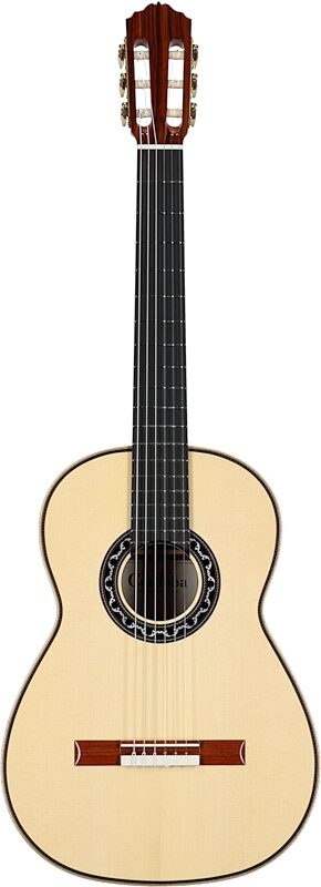 Cordoba Esteso SP Classical Acoustic Guitar (with Case), Natural, Full Straight Front