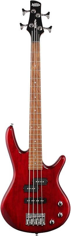 Ibanez GSRM20 Mikro Electric Bass, Transparent Red, Full Straight Front