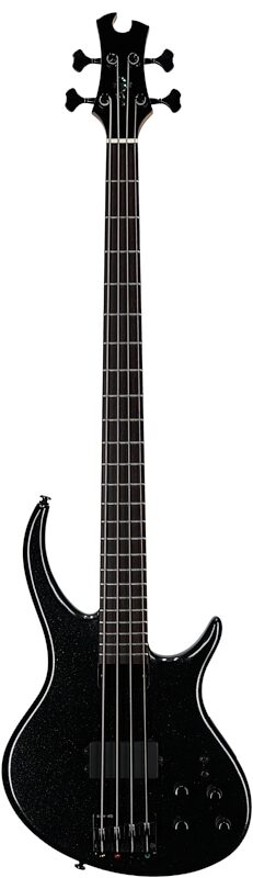 Tobias Growler IV Premium Electric Bass (with Gig Bag), Black Pearl, Full Straight Front