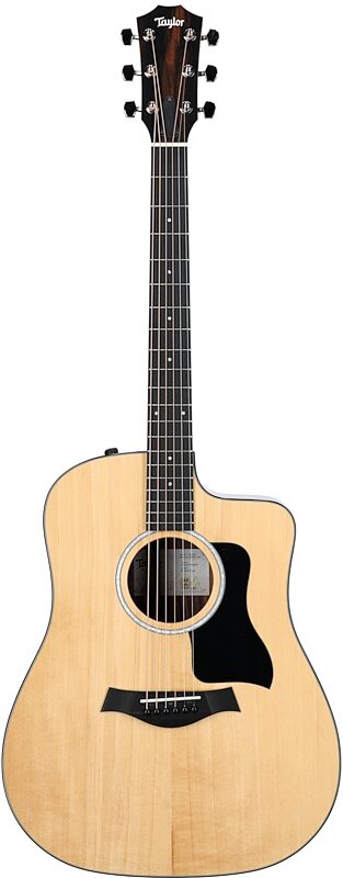 Taylor 210ce Plus Dreadnought Acoustic-Electric Guitar (with Case), New, Full Straight Front