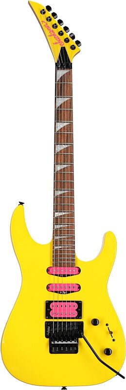 Jackson X Series Dinky DK3XR HSS Electric Guitar, Caution Yellow, Full Straight Front