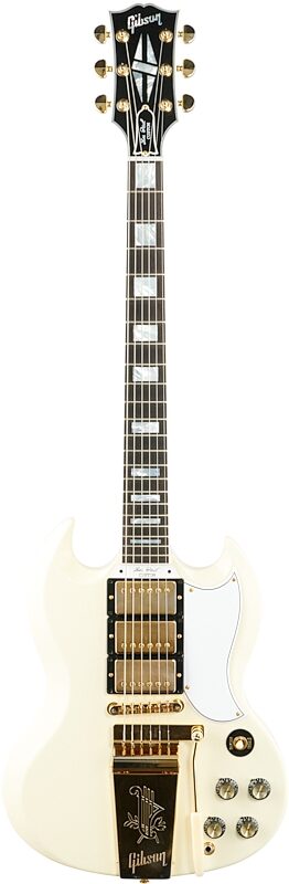 Gibson Custom 1963 Les Paul Custom Murphy Lab Ultra Light Aged Electric Guitar (with Case), New, Full Straight Front