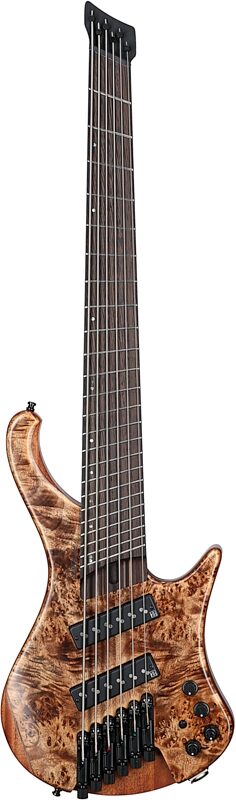 Ibanez EHB1506MS Bass Guitar, 6-String (with Gig Bag), Antique Brown, Full Straight Front