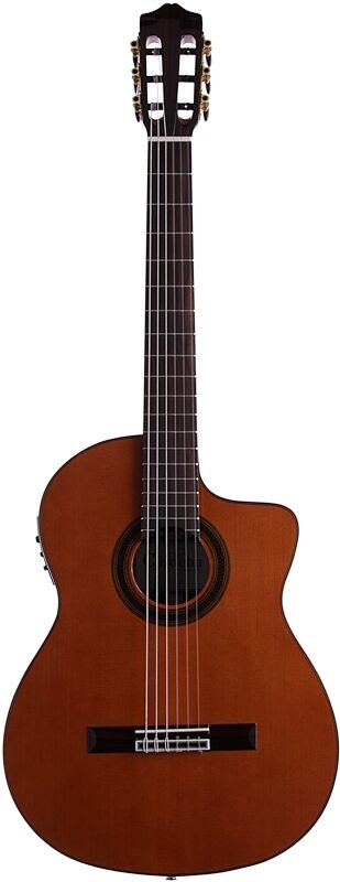 Cordoba C7-CE CD/IN Classical Acoustic-Electric Guitar, New, Full Straight Front