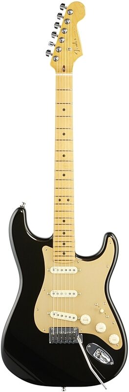 Fender American Ultra Stratocaster Electric Guitar, Maple Fingerboard (with Case), Texas Tea, Full Straight Front